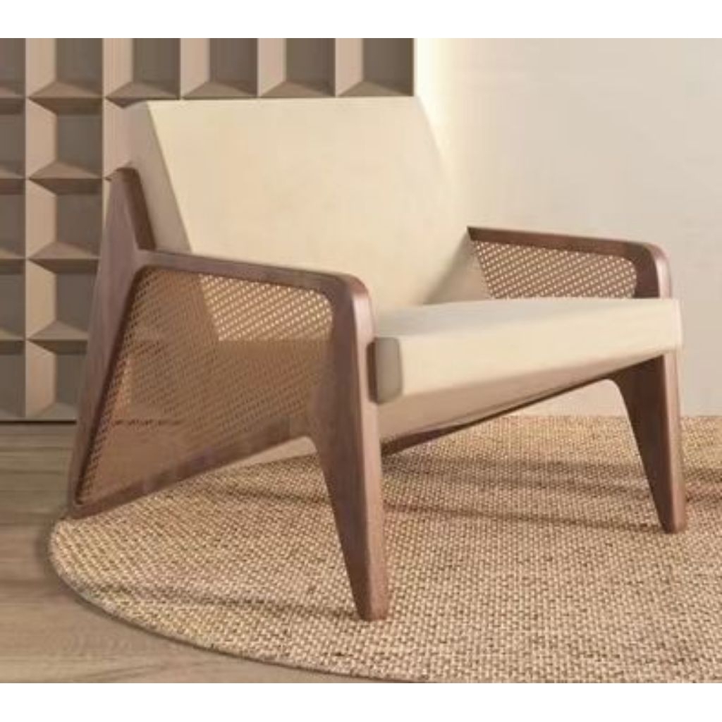 KURSI KLASIK , KURSI SOFA JATI KOMBINASI ROTAN