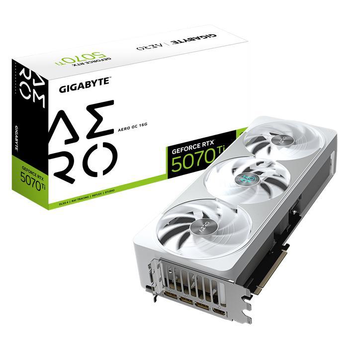 GIGABYTE VGA NVIDIA GEFORCE RTX 5070 TI AERO 16GB GDDR7 OC 3Y - VGA 5070 TI - NVIDIA GEFORCE