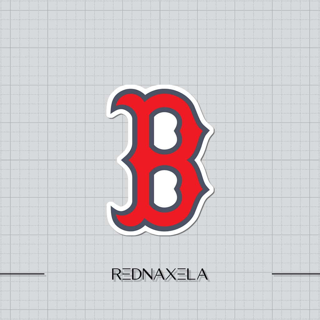 

Stiker Vinyl Boston Red Sox #4 Baseball Stiker Koper Outdoor Stiker Laptop Waterproof Sticker