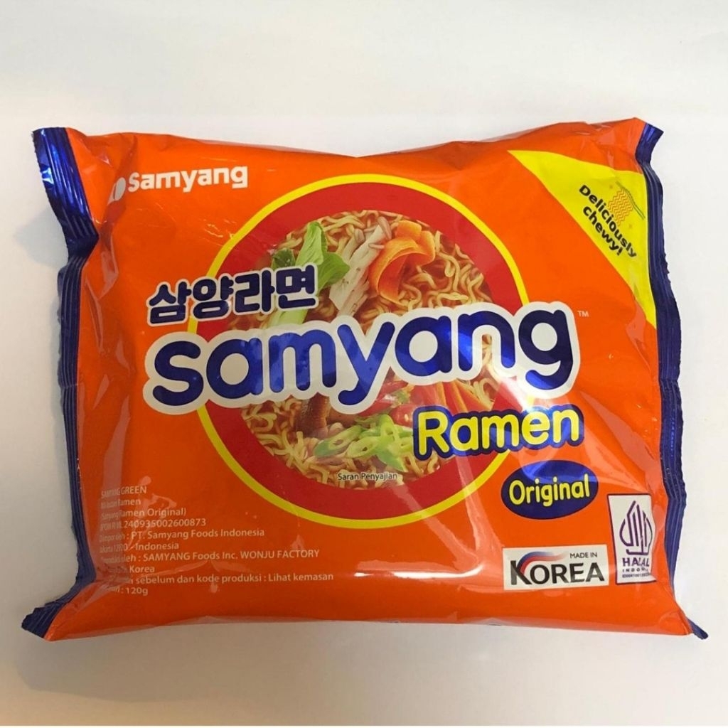 

Mie Instan Samyang Ramen Original 120gr