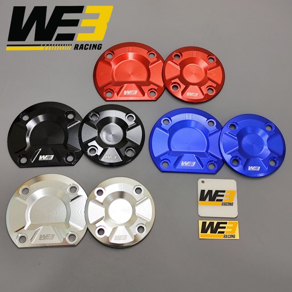 Cover Block Mesin WE3 Racing Ninja R SS RR 150 Tutup kalter bak blok mesin kopling set kanan kiri Or