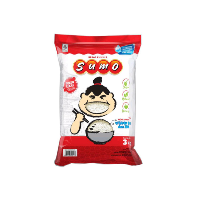 

Beras Premium Sumo Kemasan Merah 3kg