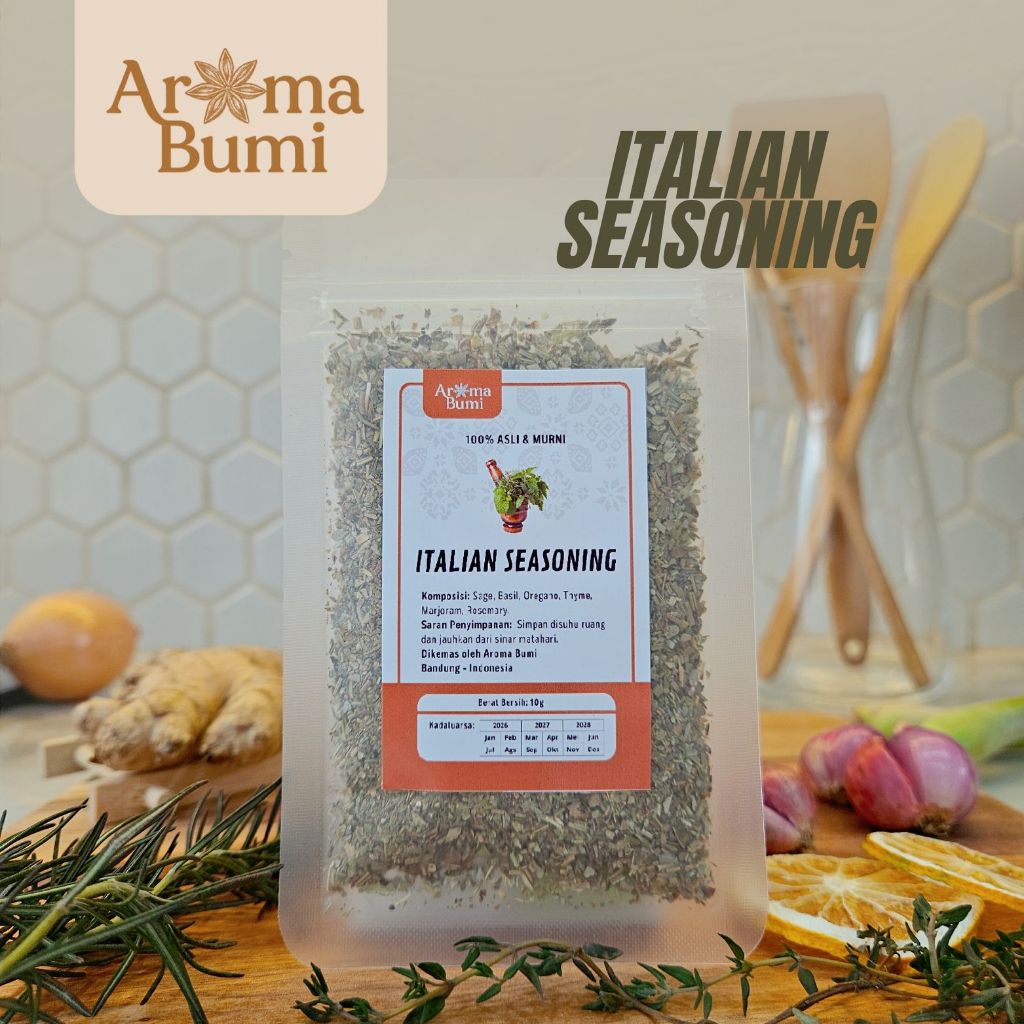 

Aroma Bumi - Mix Herbs Italian Seasoning Rempah Premium Murah