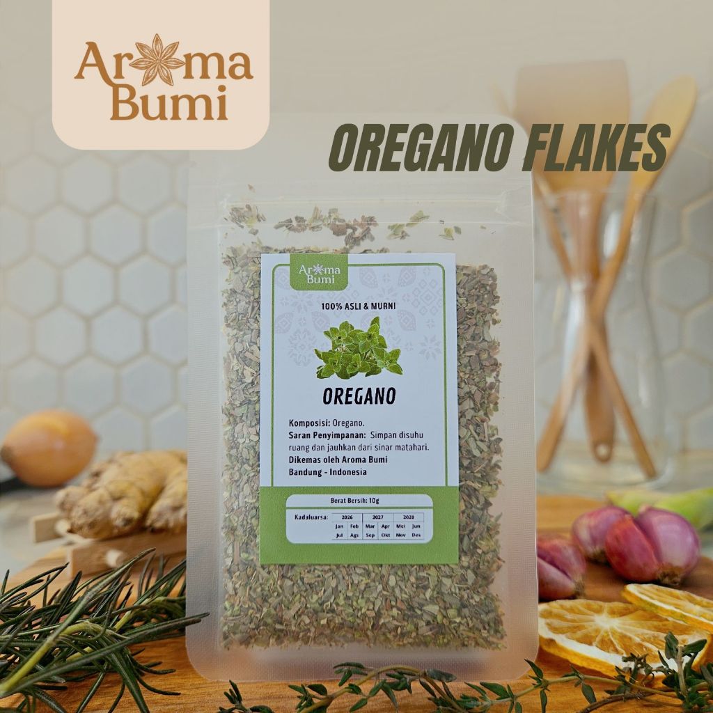 

Aroma Bumi - Oregano Flakes Rempah Premium Murah