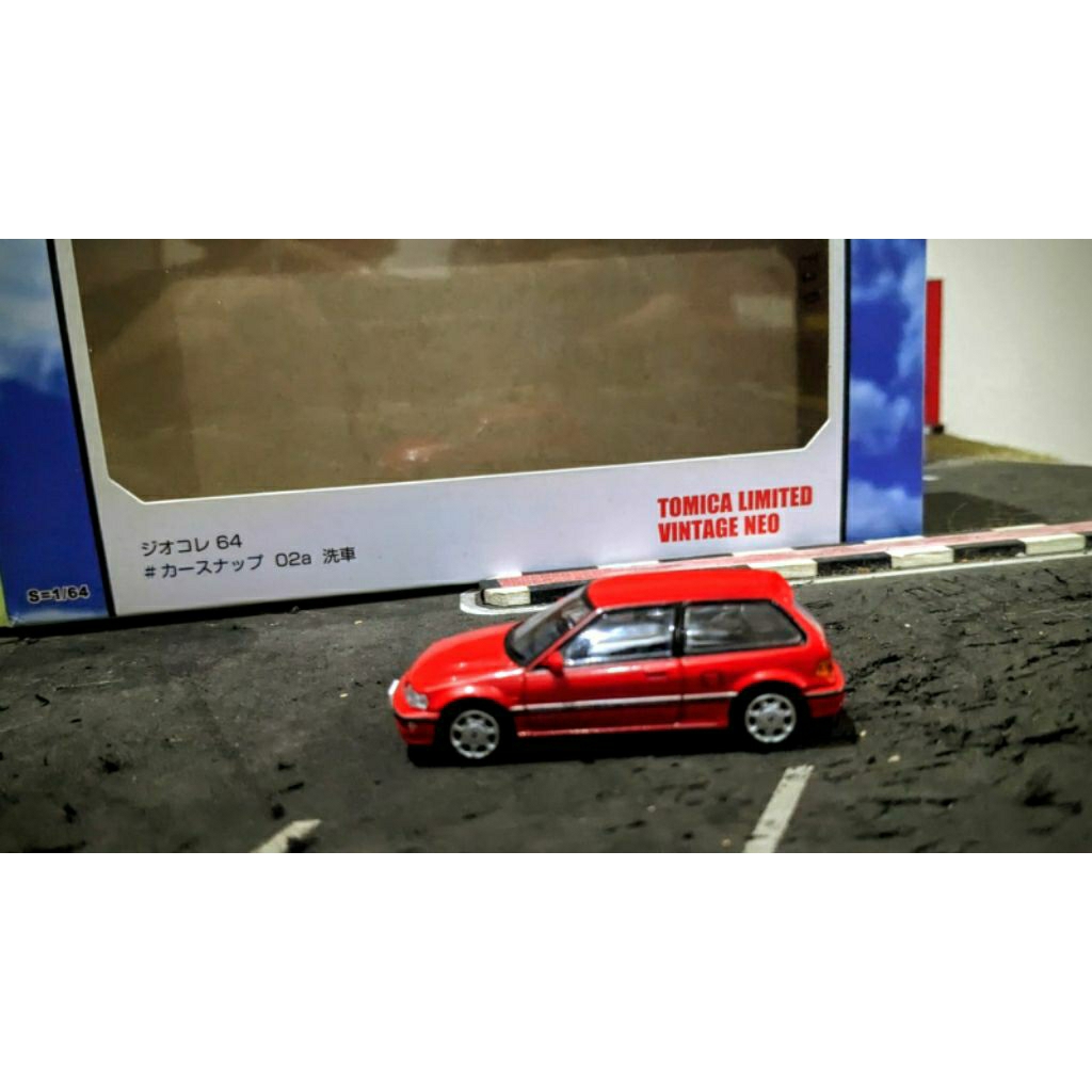 Diecasr Tomica Tomytec TLVN Honda Civic Red