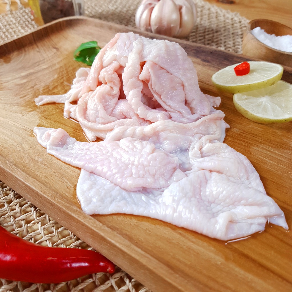 

Kulit Ayam Segar Halal MUI 1 KG