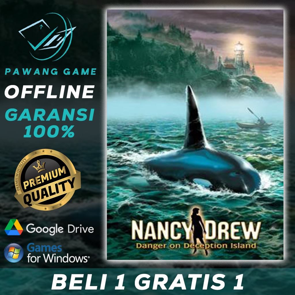 Nancy Drew Danger on Deception Island | PC GAME | LAPTOP GAME | DOWNLOAD