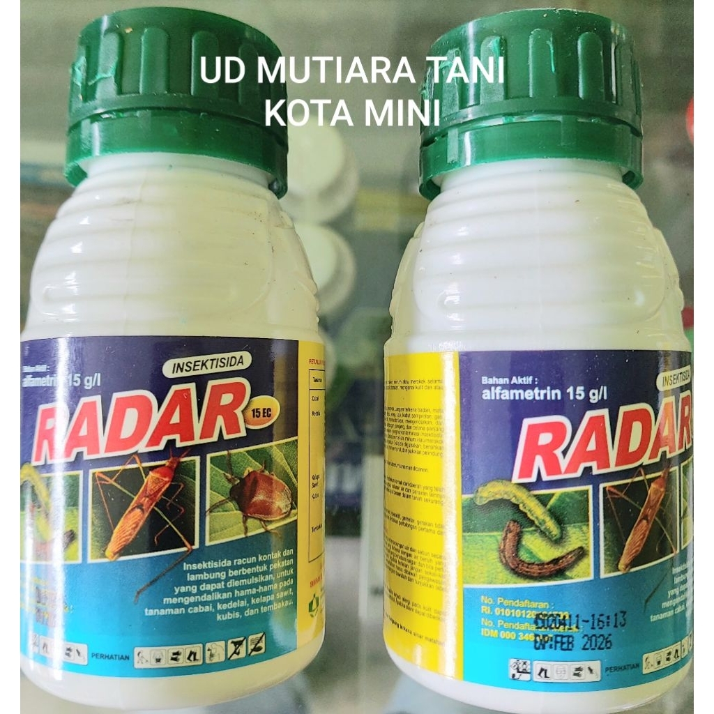 INSEKTISIDA RADAR 15 EC ULAT DAN WERENG 100 ML
