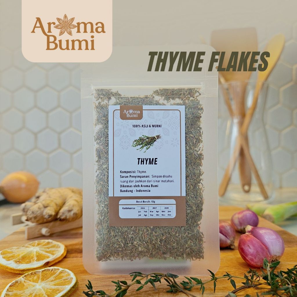 

Aroma Bumi - Thyme Flakes Rempah Premium Murah