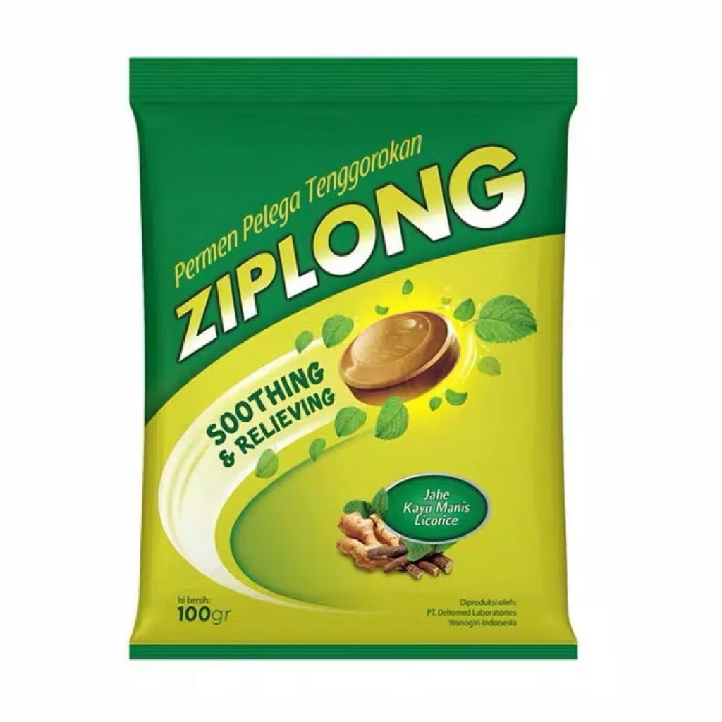 

ZIPLONG PERMEN HERBAL MINT 50 pcs Pereda Tenggorokan