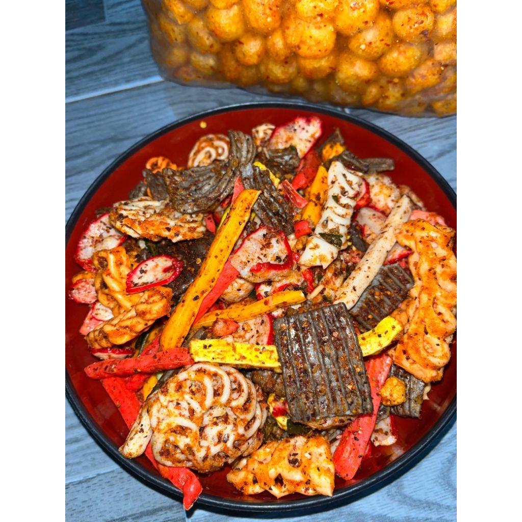 

seblak kering MIX kerupuk seblak campur 250gr plus wangi daun jeruk