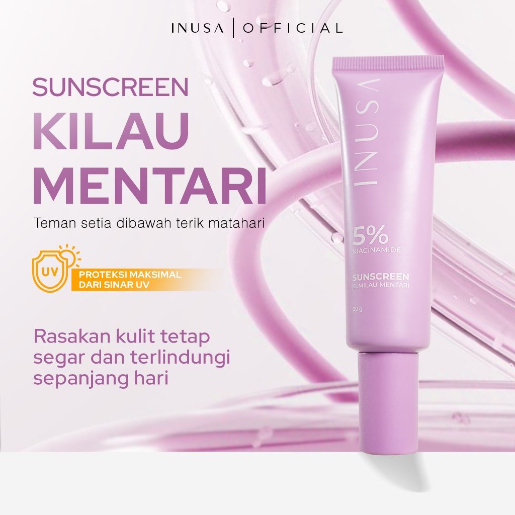 Inusa - Sunscreen Kilau Mentari dengan Niacinamide