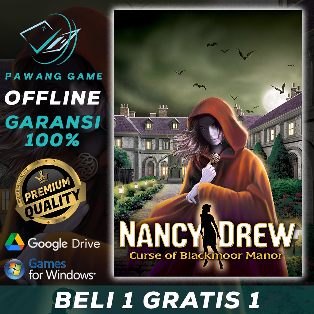 Nancy Drew The Curse of Blackmoor Manor | PC GAME | LAPTOP GAME | DOWNLOAD