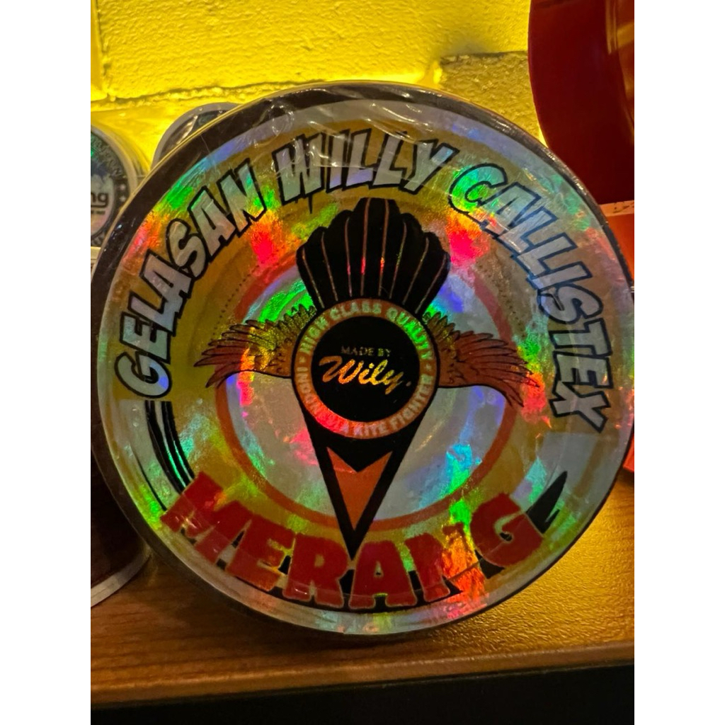 Gelasan tournamnt by Willy callistex 6000 yard bahan abu. 0.22.  0.23