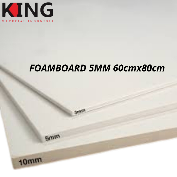

Foamboard 10mm 60cmx80cm