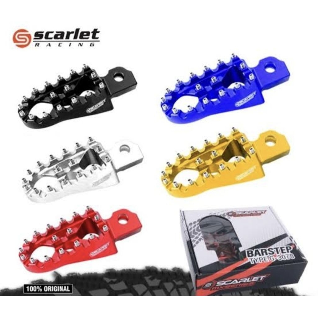 FOOTSTEP CNC KLX SCARLET ORIGINAL