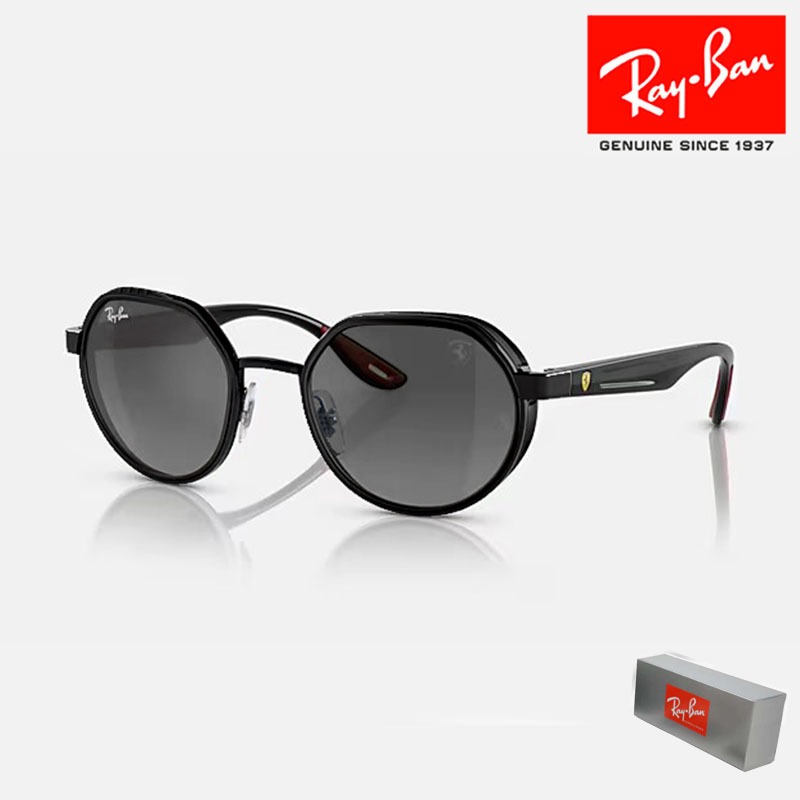 100% Original Kacamata Hitam Ray-Ban SCUDERIA FERRARI COLLECTION RB3674 Sunglasses