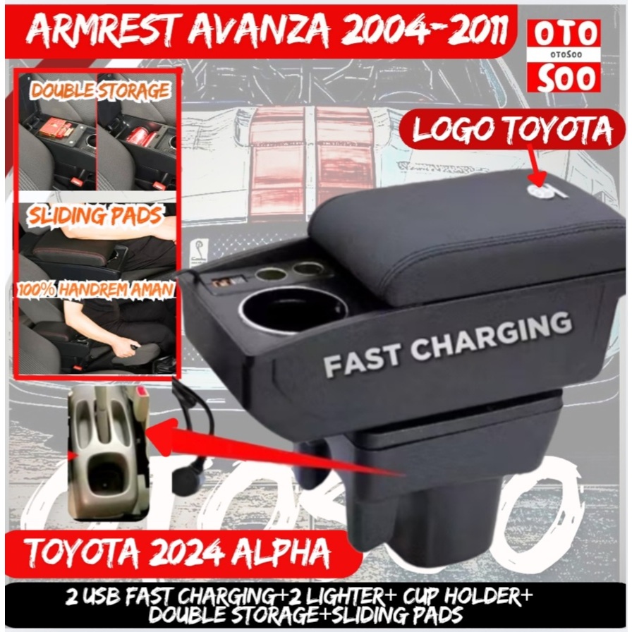 ARMREST AVANZA XENIA 2004-2011-armrest Console box Avanza Xenia 2004-2011- Otosoo indonesia
