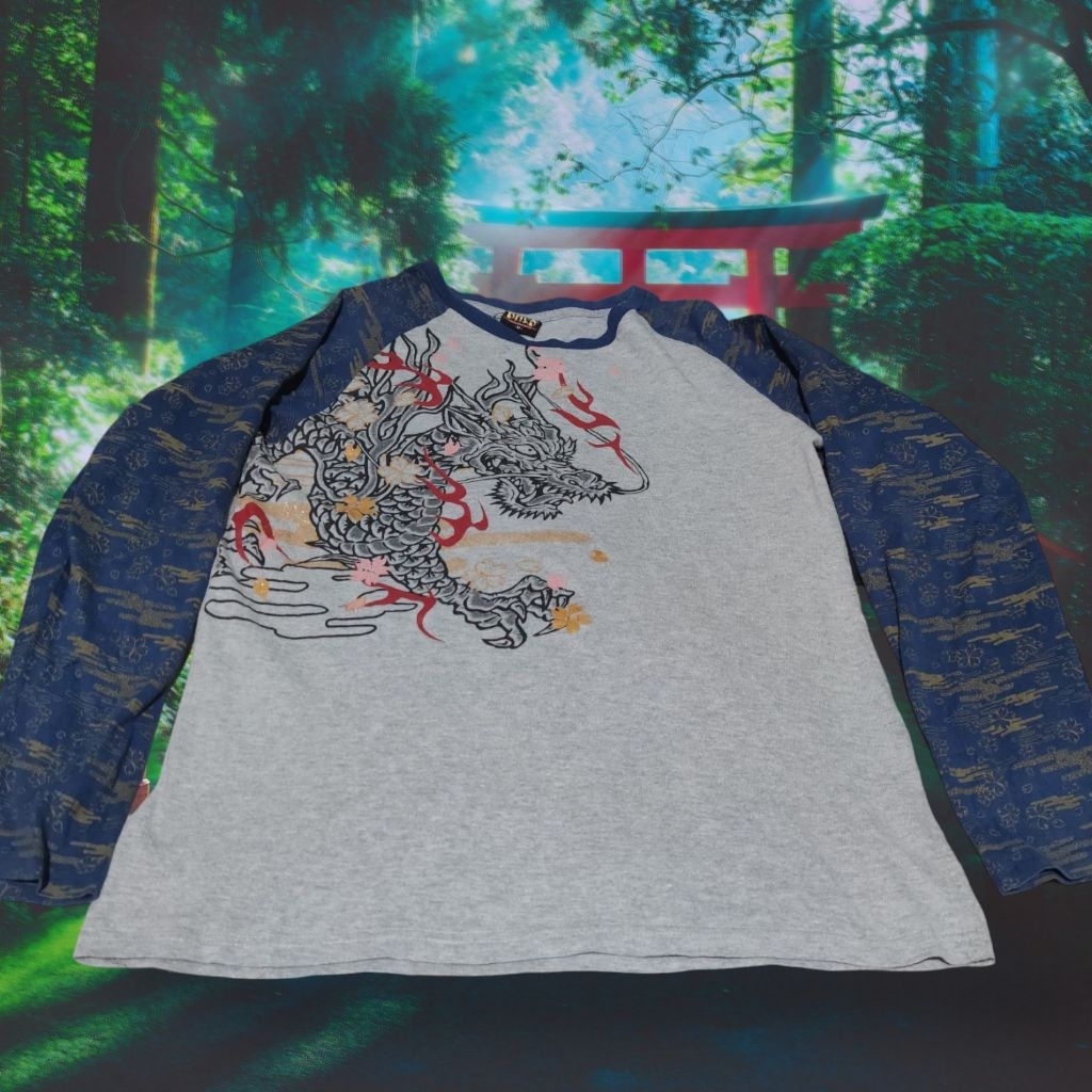 SUKAJAN DRAGON YAKUZA STYLE LONGSLEEVE