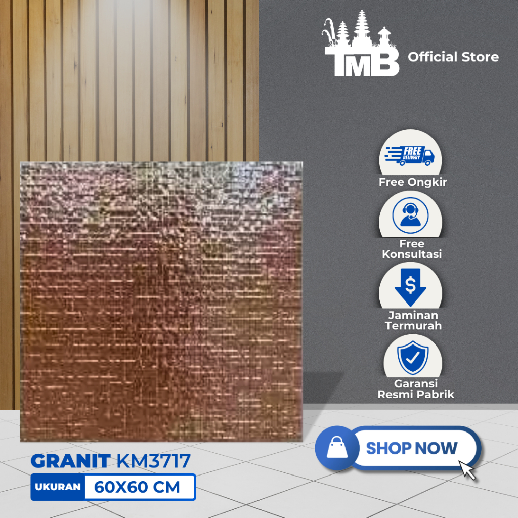 Granit Lantai Sultan Ukuran 60x60 Matt/Kasar Motif Sultan KM3717R