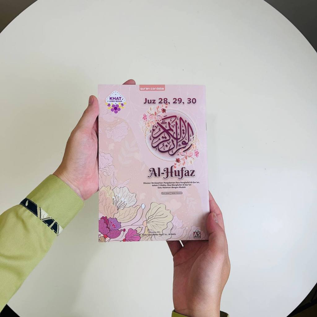 3 Juz Quran Cordoba Al Hufaz Hafalan Mudah Juz 28 29 30 Terjemah - 5 Blok 3 Juz Akhir - Ukuran A5