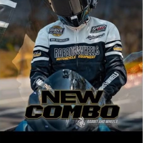 JAKET RABBIT AND WHEELS NEW COMBO WHITE PEARL