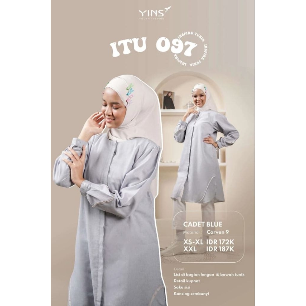 ITU 097 // TUNIK INSPIRE SALE SIMPLE DAN ELEGAN