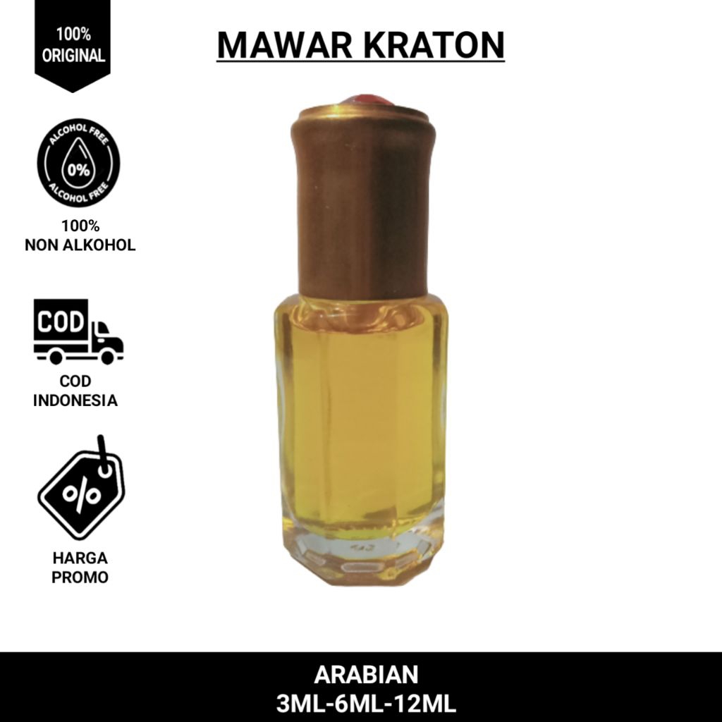 Minyak Wangi Melati Kraton Bibit Wangi Tahan Lama Roll On