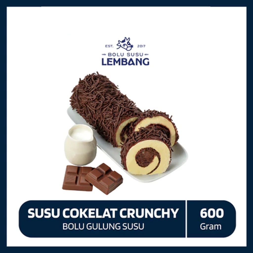

Bolu Gulung Lembang Cokelat Crunchy - Reguler Pack