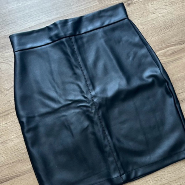 NEW - Leather Skirt
