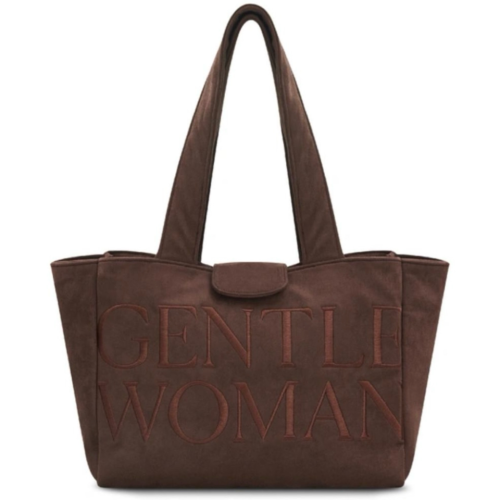 NEW original ori GENTLEWOMAN GENTLE WOMAN Suede Serenade bag dark brown
