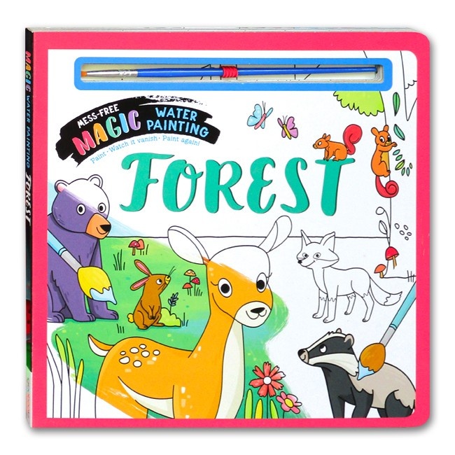 (Igloo Book) Forest Igloo Books Water Painting Reuseable Mess Free