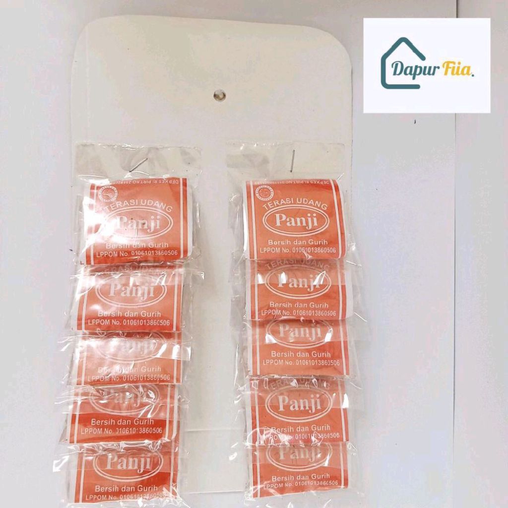 

terasi udang panji renceng isi 10 / 20 / 5 bungkus / penyedap / terasi / udang