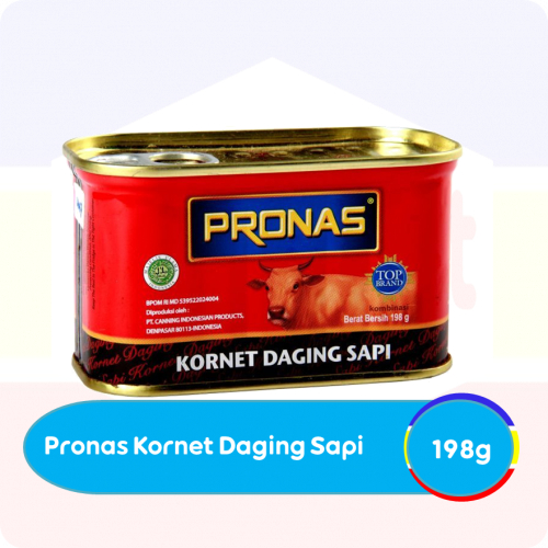 

PRONAS Kornet Daging Sapi Kaleng 198 g