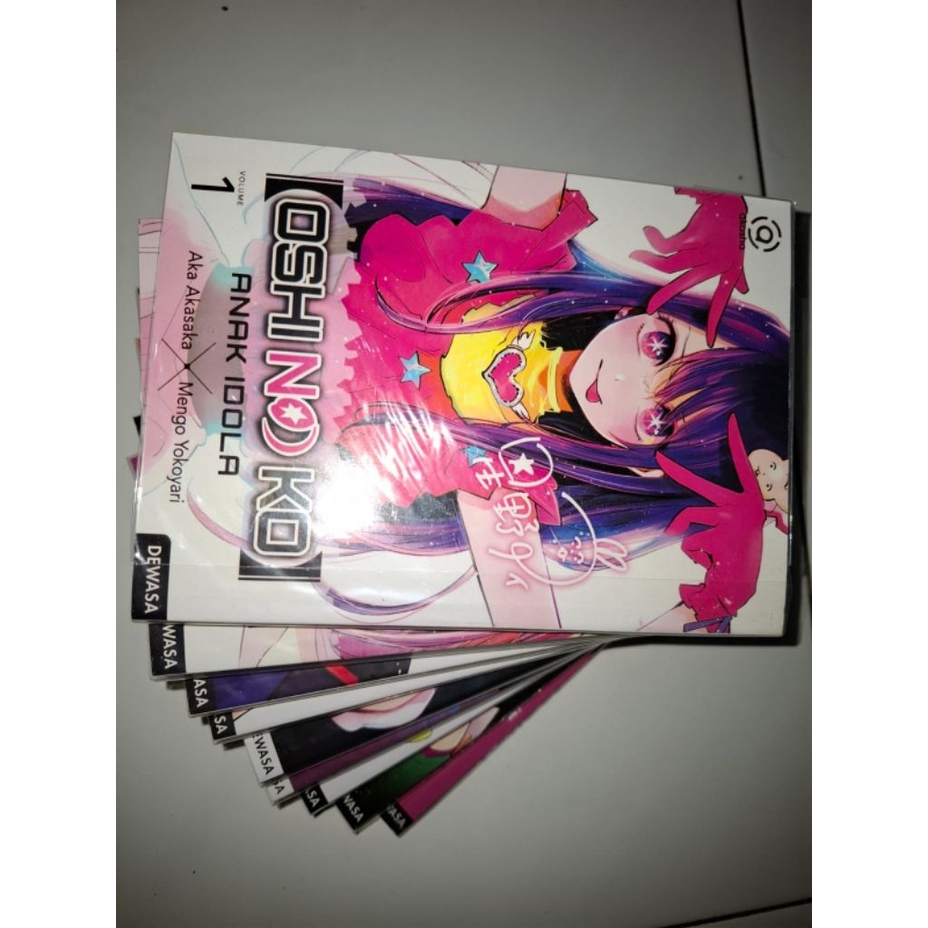 Komik Oshi no Ko 1 - 9 (9 buku)