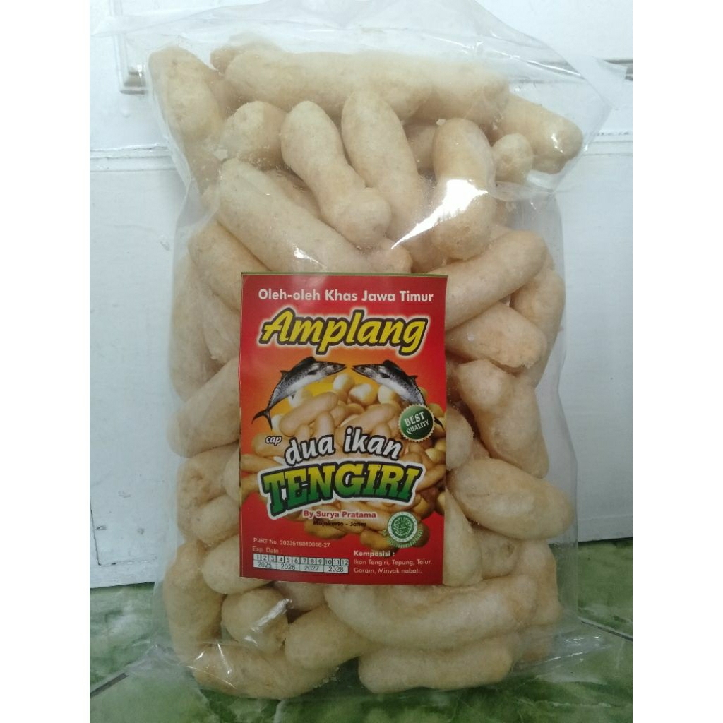 

Amplang/Kerupuk Ikan Tenggiri Cap Dua Ikan Tenggiri
