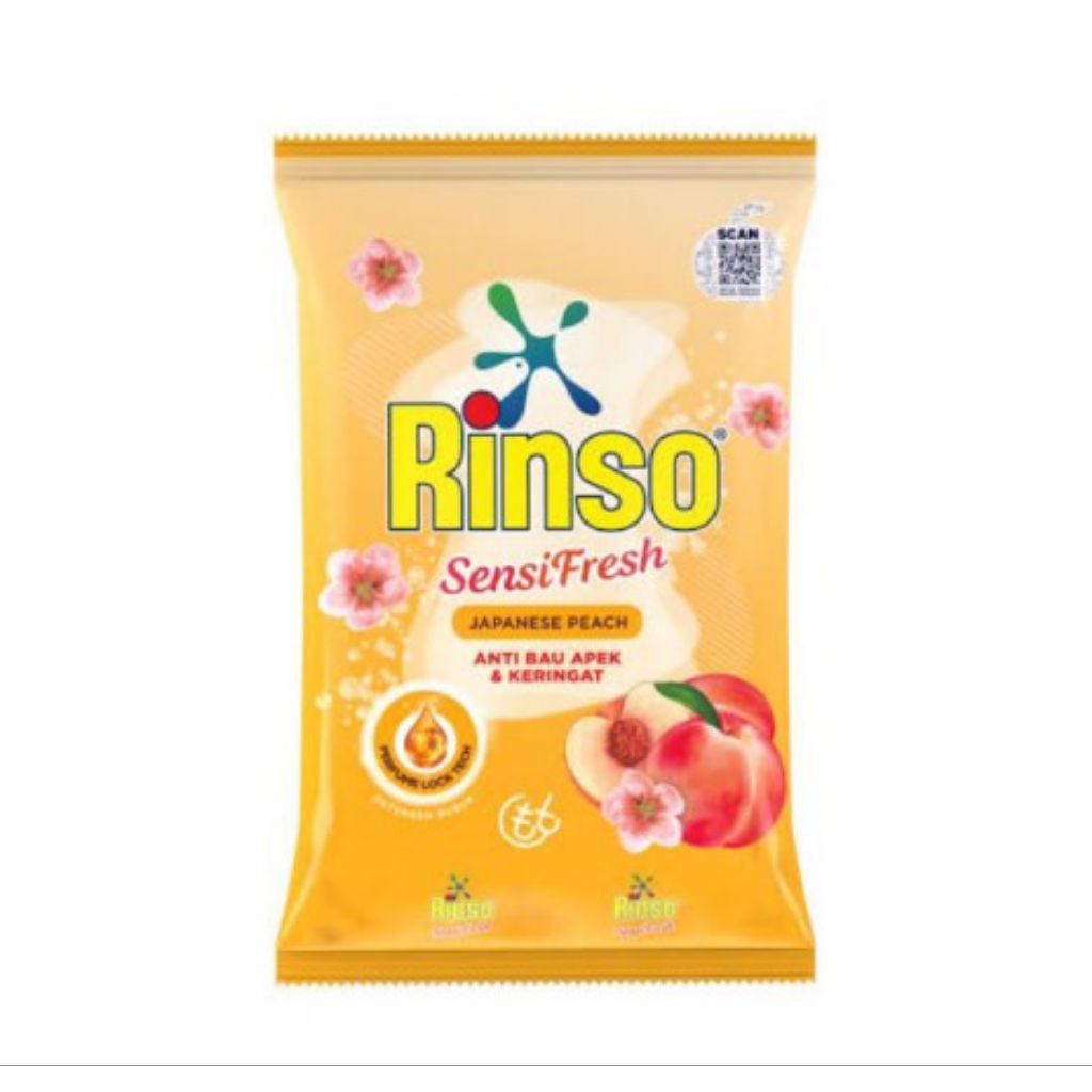 RINSO SENSI FRESH DETEGENT BUBUK 2750gr