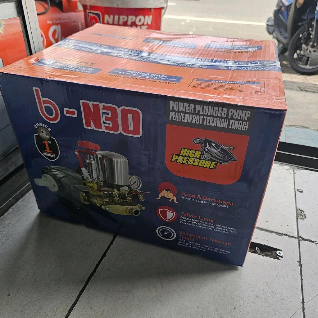 Pompa Doorsmeer BAMBOO N30 Power Plunger Sprayer - Pompa doorsmeer Steam Mobil Motor