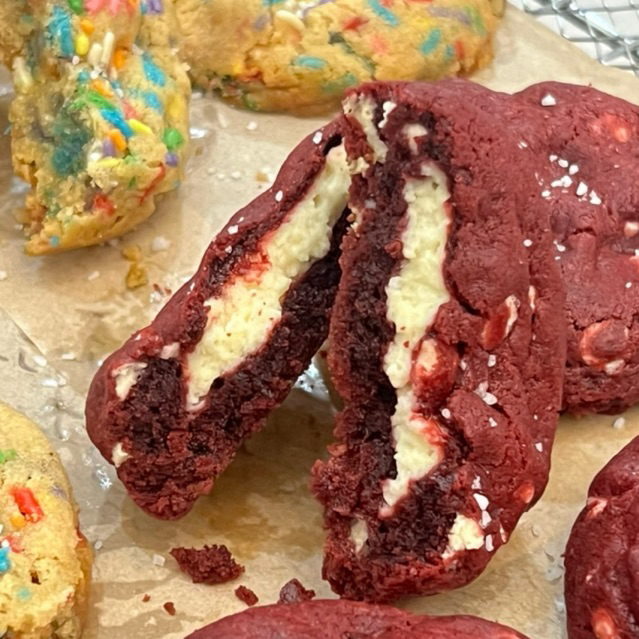 

Red Velvet Cream Cheese Cookies
