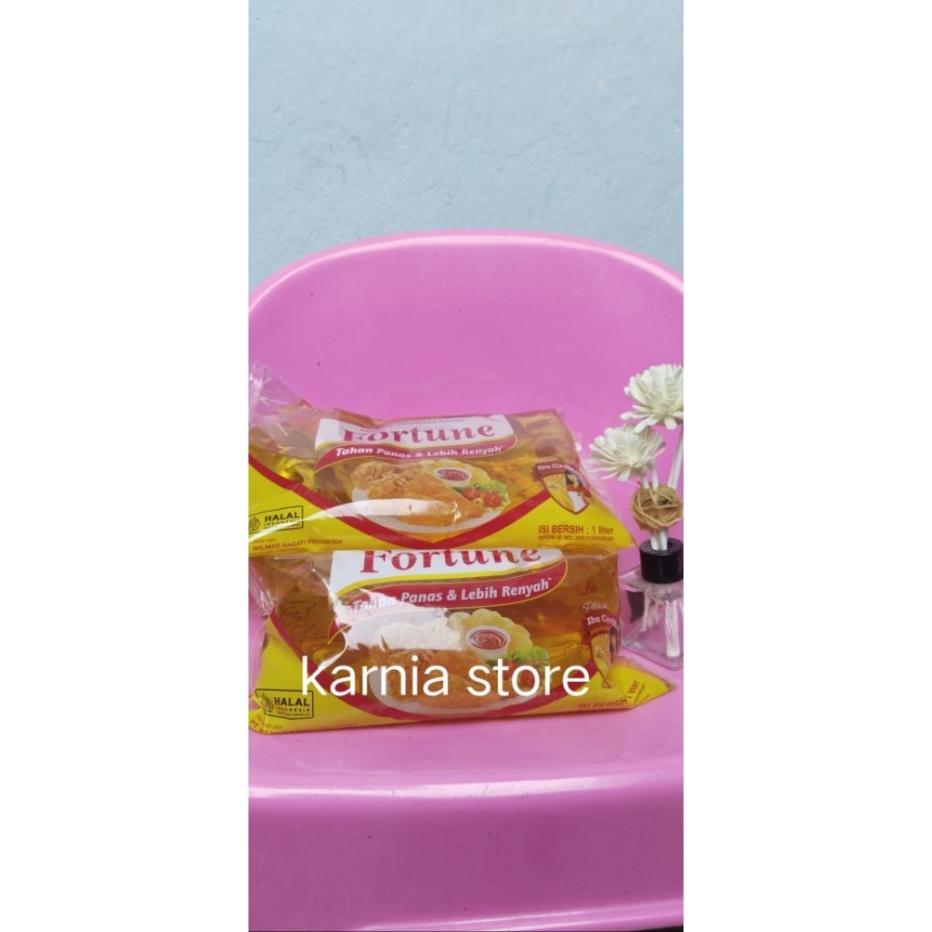

minyak goreng bantal fortune 1 liter
