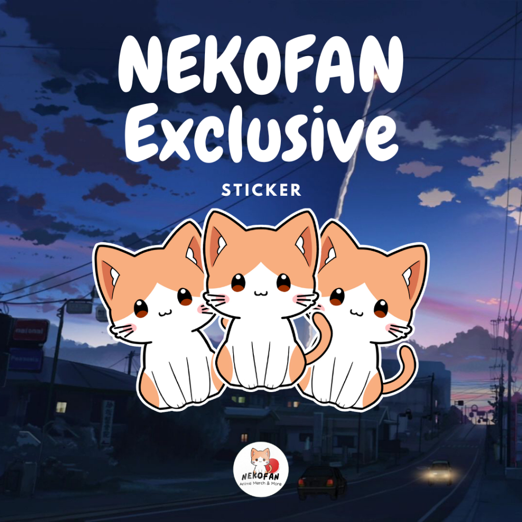 

Stiker Kucing Lucu Die Cut Kualitas Premium | Nekofan Exclusive