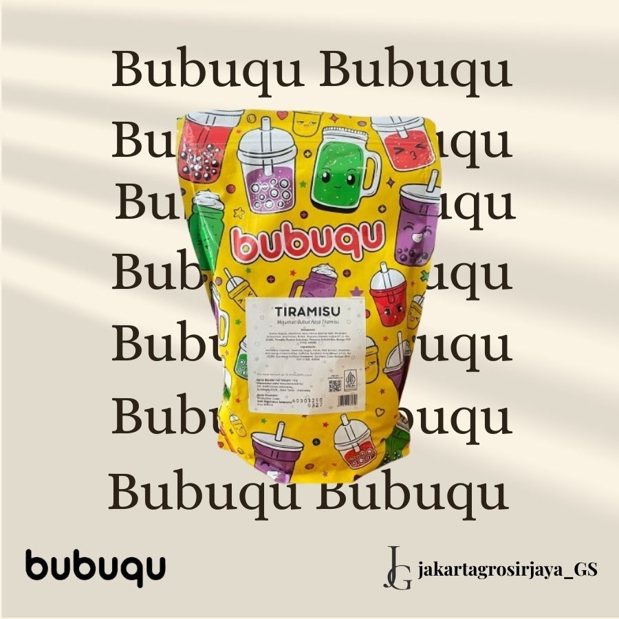 

Bubuqu Powder Drink Tiramisu Latte - Bubuk Minuman Tiramisu Susu 1 Kg