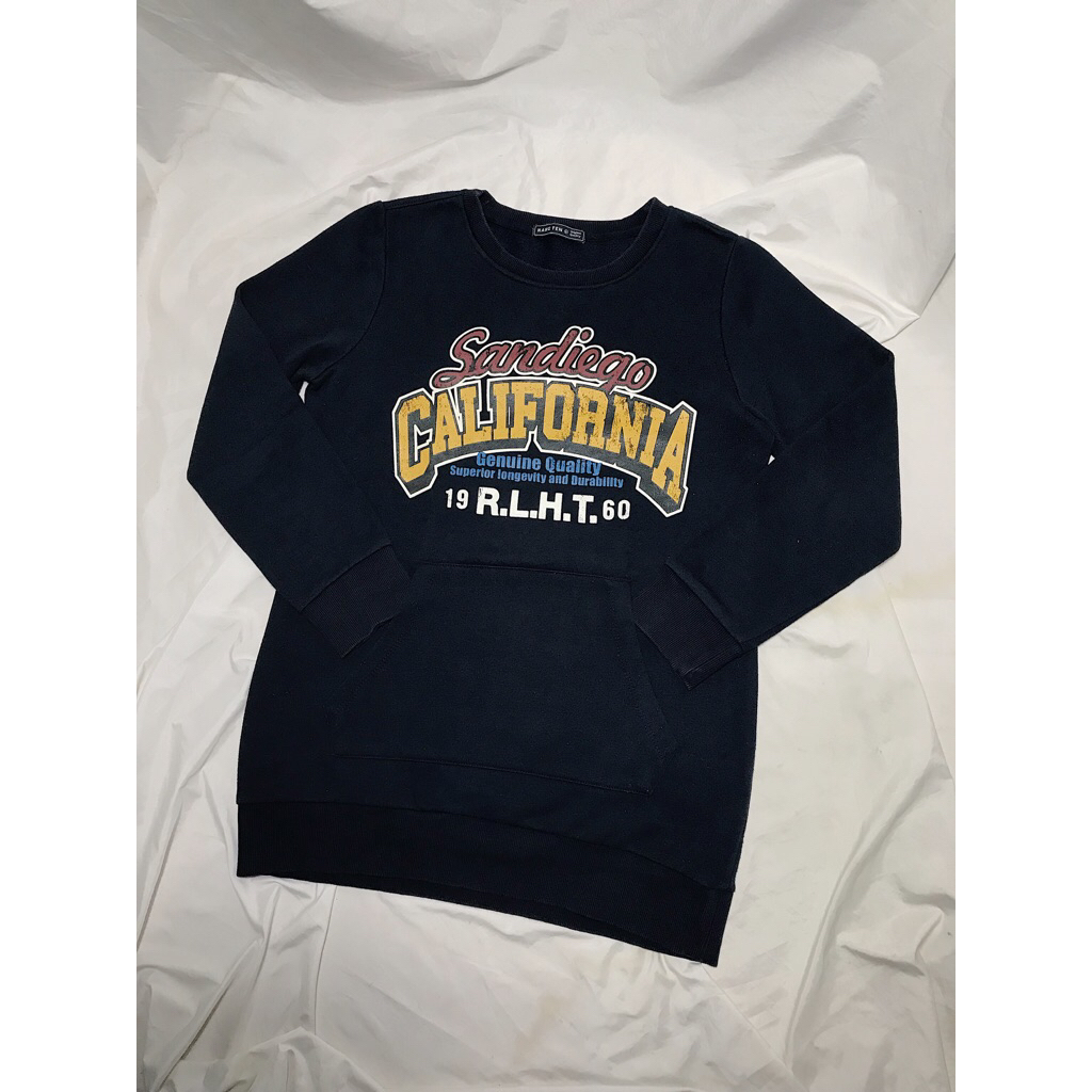 Nego Boskuu > Hang Ten Sandiego Crewneck Original - Navy (Outfit/Pakaian)|Preloved/2nd/Second/Bekas|