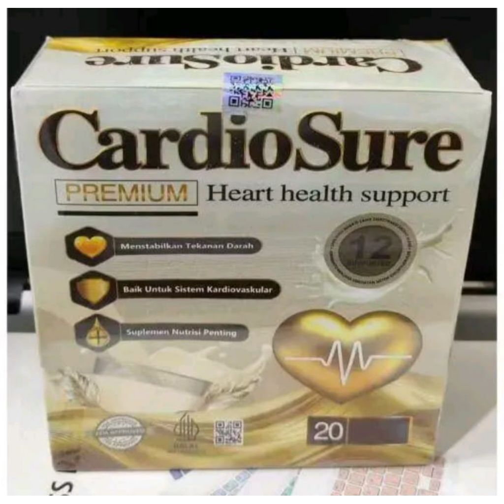 

HARGA PROMO CARDIOSURE MILK SUSU OBAT HIPERTENSI JANTUNG STRUK KOLESTROL ASAM URAT