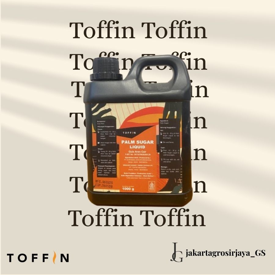 

Toffin Organic Aren Sugar - Gula Aren Cair - Liquid Gula Aren 1000gr