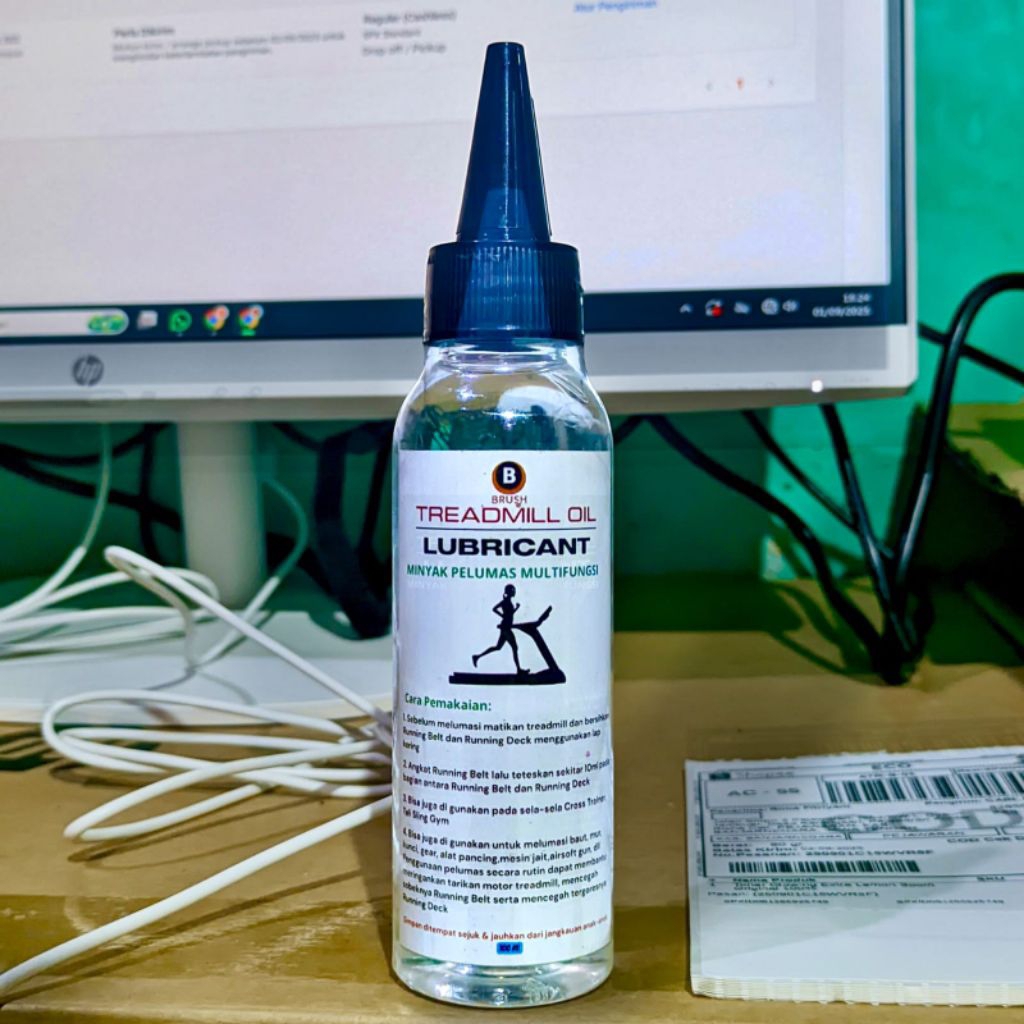 Pelumas Treadmill Elektrik 100ml Minyak Pelumas Treadmill Manual Silicon Oil