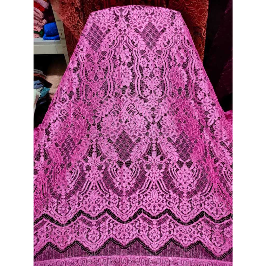 (GRADE A) kain LUXOR semi Prancis 🇫🇷 3D ~ ukuran 2.5 x 1.5 meter~ Bahan berserat dan kokoh