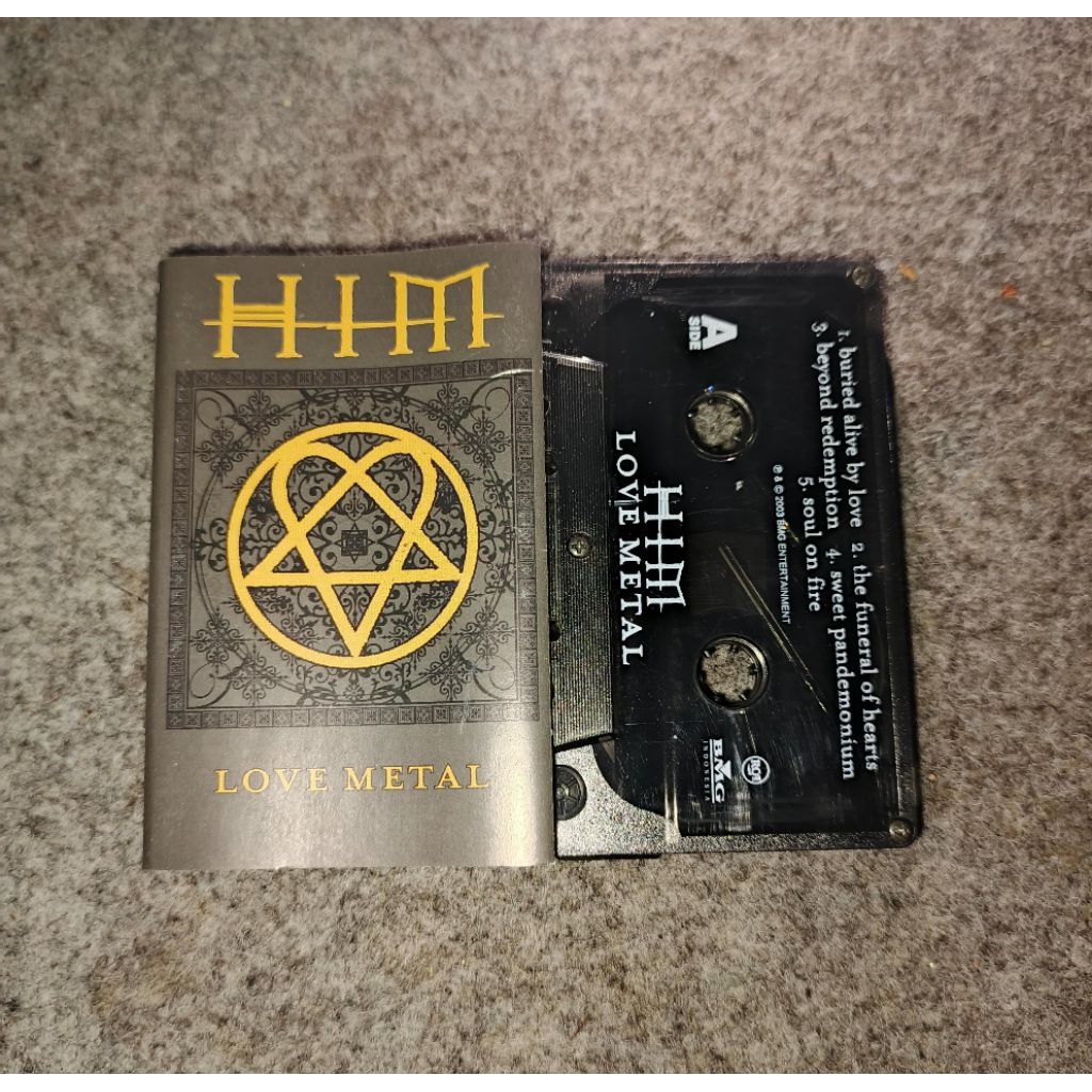 Kaset HIM Album Love Metal Orginal