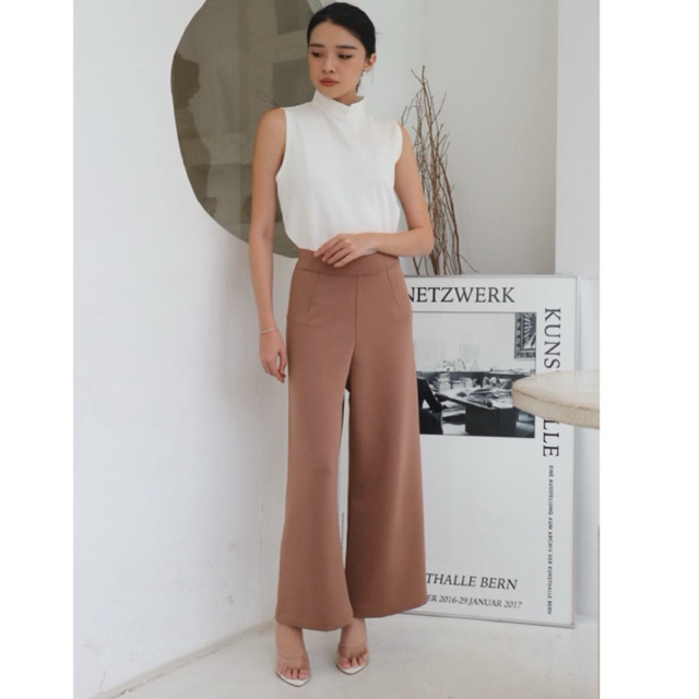 WINA MEDIUM CULLOTE / CELANA KULOT PANJANG WANITA BAHAN SCUBA PREMIUM OCLO OFFICIAL