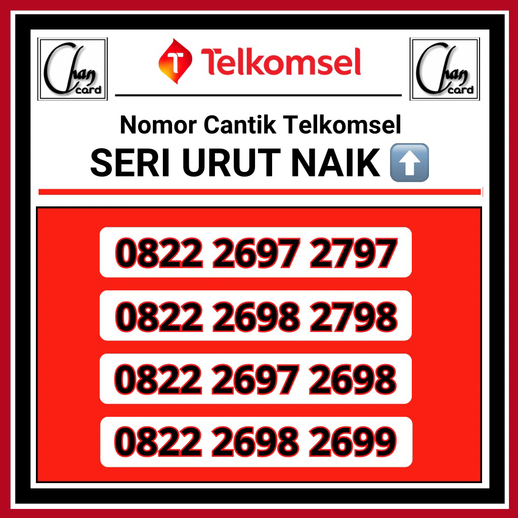 Nomor Cantik Telkomsel Murah Pilihan Terbaik Nomor Cantik Simpati Kwartet Panca Hexa Hoki Nocan Lang